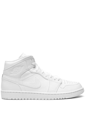 Nike Air Jordan 1 Mid "Triple White"