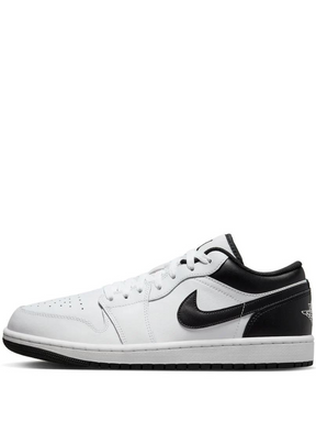 AJ1 LOW "White/Black"