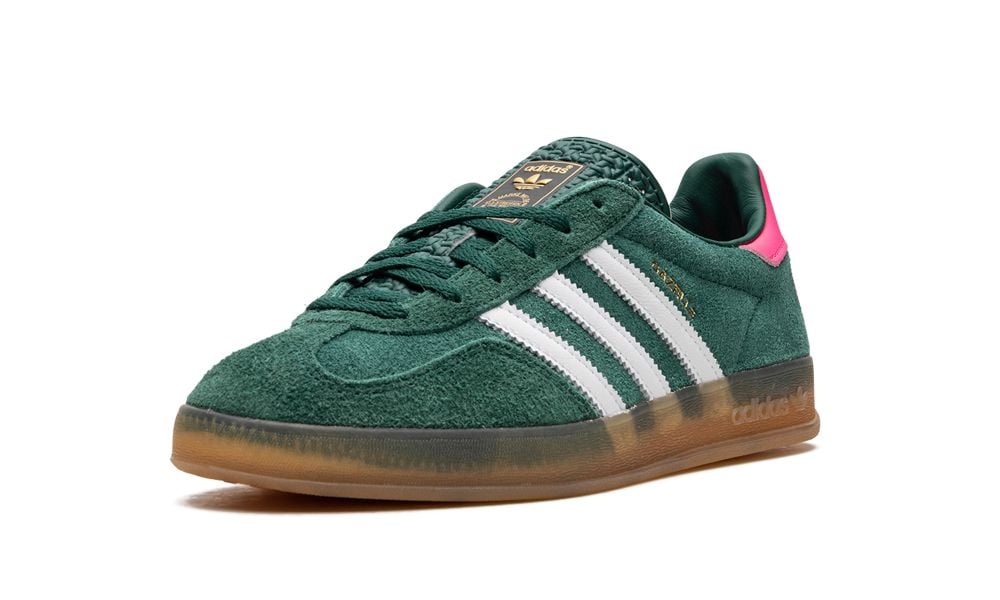 GAZELLE INDOOR WMNS "Collegiate Green Lucid Pink"