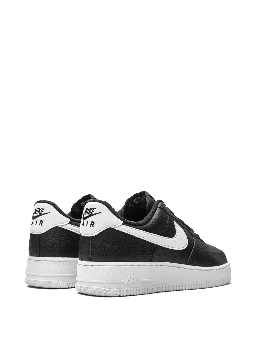 AF1  LOW '07 "Black / White"